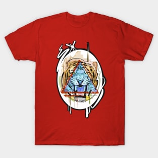 Tiger Abstract T-Shirt